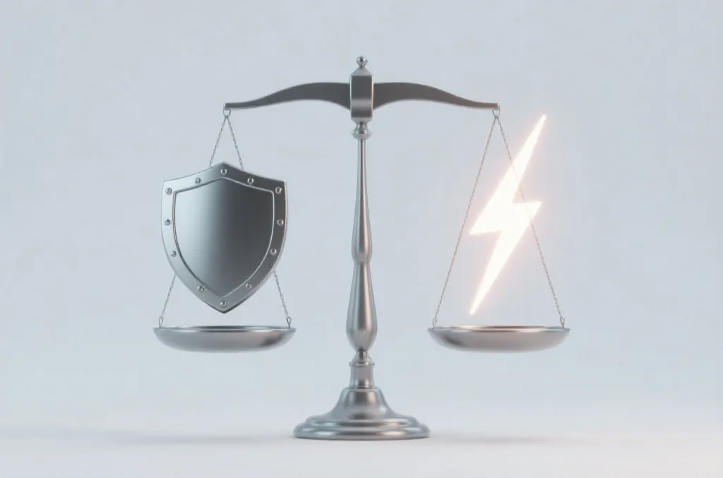 稳健与激进策略选择的平衡示意图